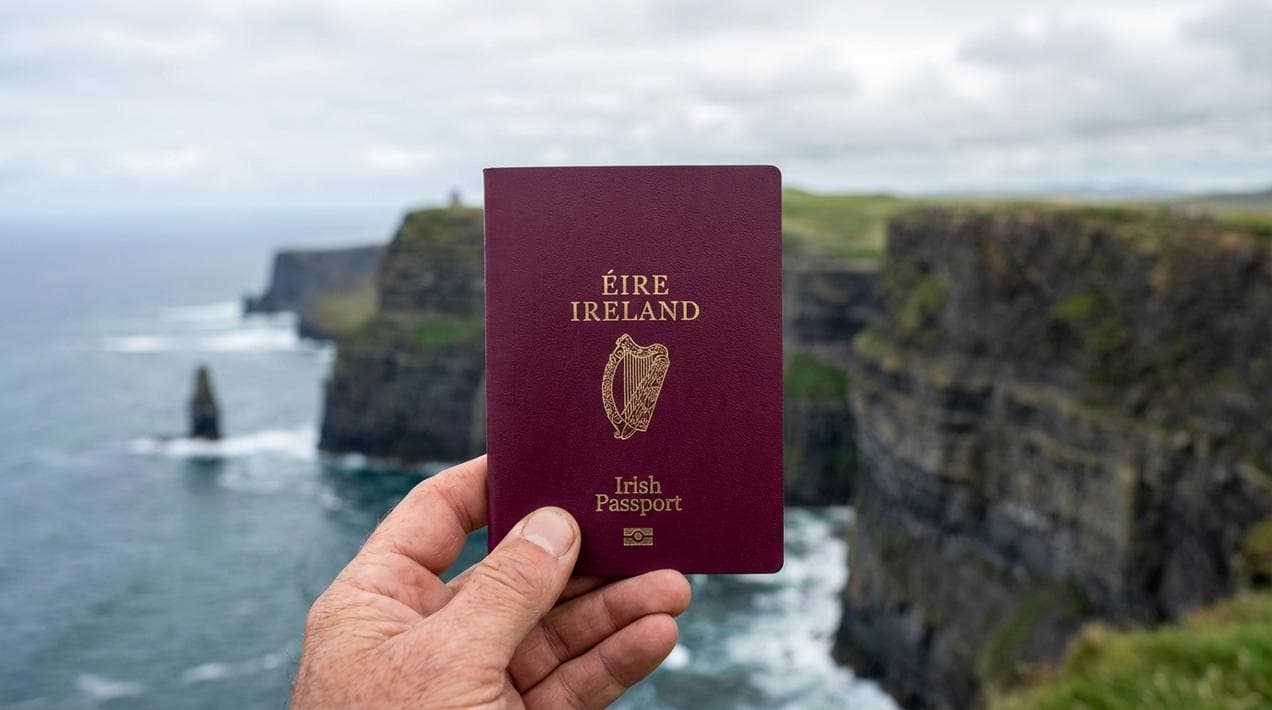 The Irish Passport: A symbol of citizenship by descent.