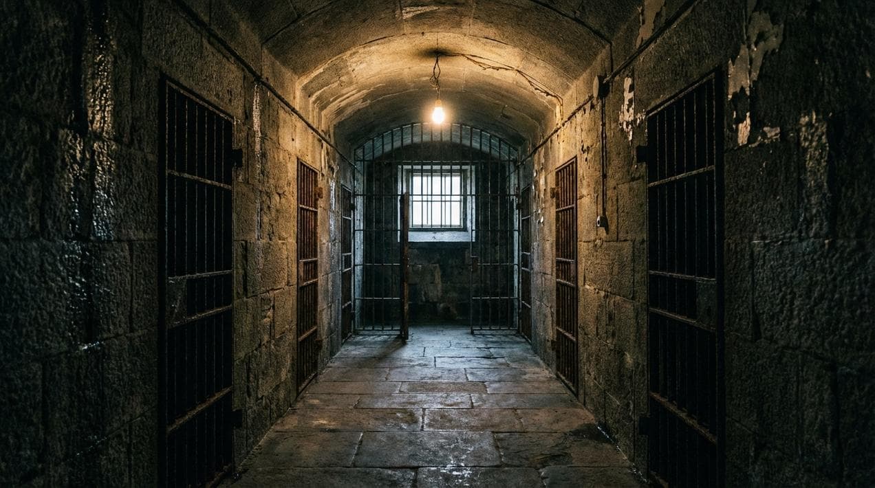 Wicklow Gaol: One of Ireland's most haunted prisons.