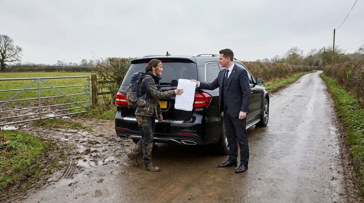 Private drivers provide comfort after muddy cave tours.