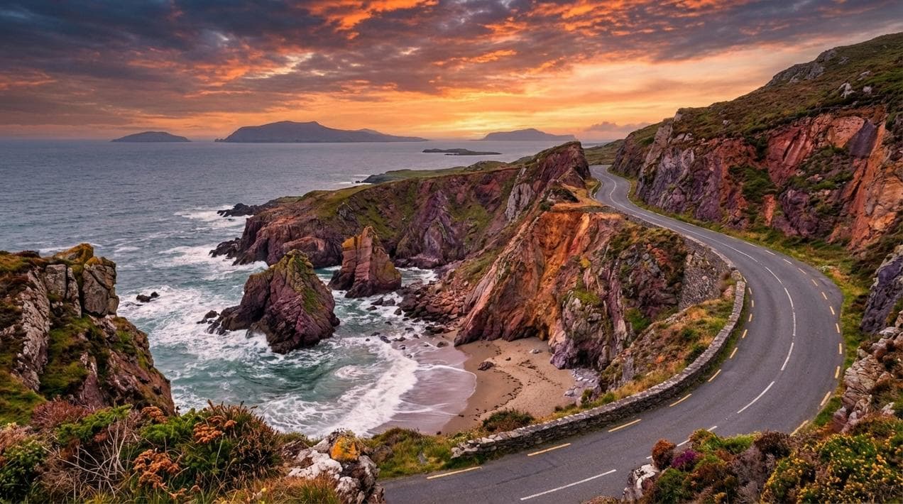 The Copper Coast Drive in Waterford: A hidden gem for scenic driving.