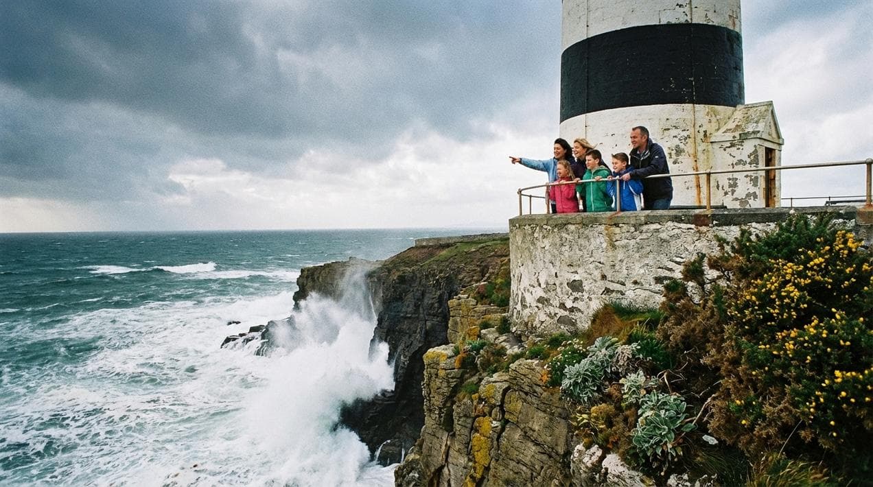 The historic Hook Head Lighthouse in Wexford, the oldest operational lighthouse in the world