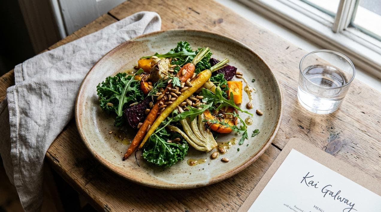 Sustainable, organic dining at an Irish Green Star restaurant.