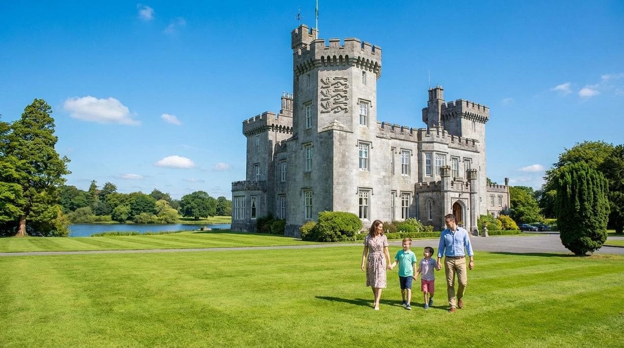 Dromoland Castle, the ancestral home of the O'Brien clan.