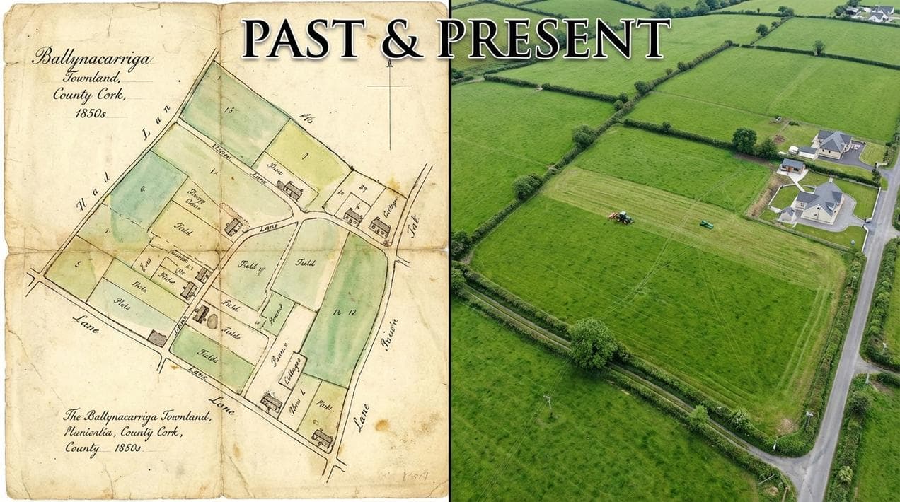 Connecting historical maps to modern Irish landscapes.