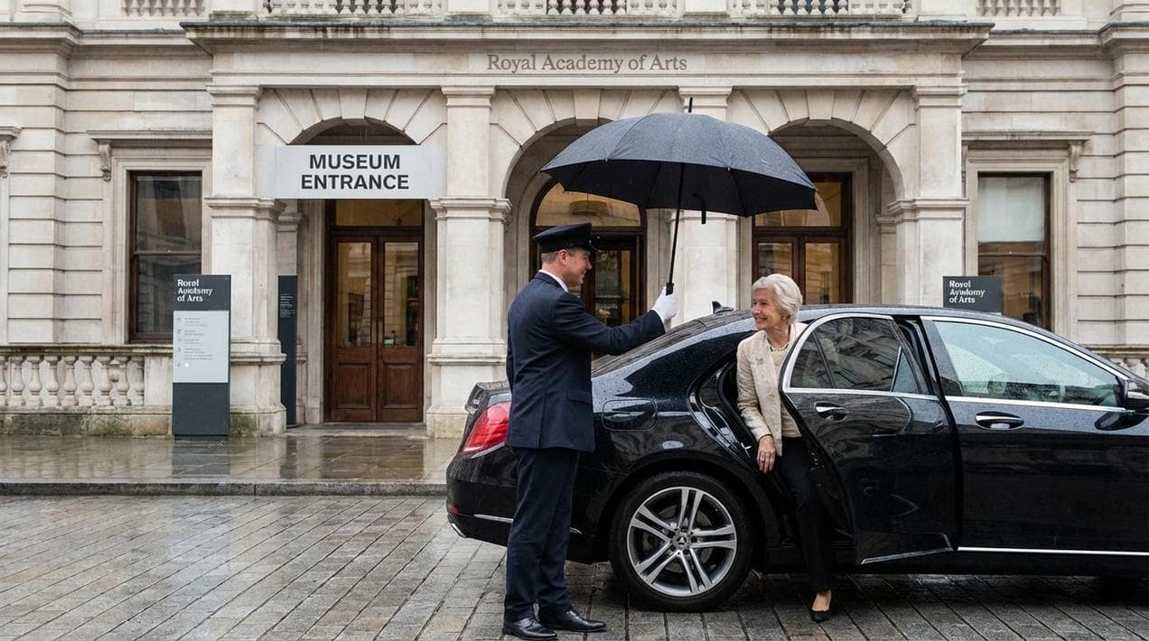 Private drivers offer drop-off service, avoiding parking hassles.