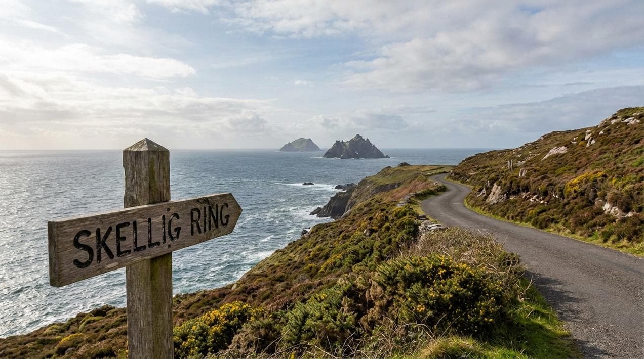 The Skellig Ring: A hidden gem inaccessible to large tour buses.