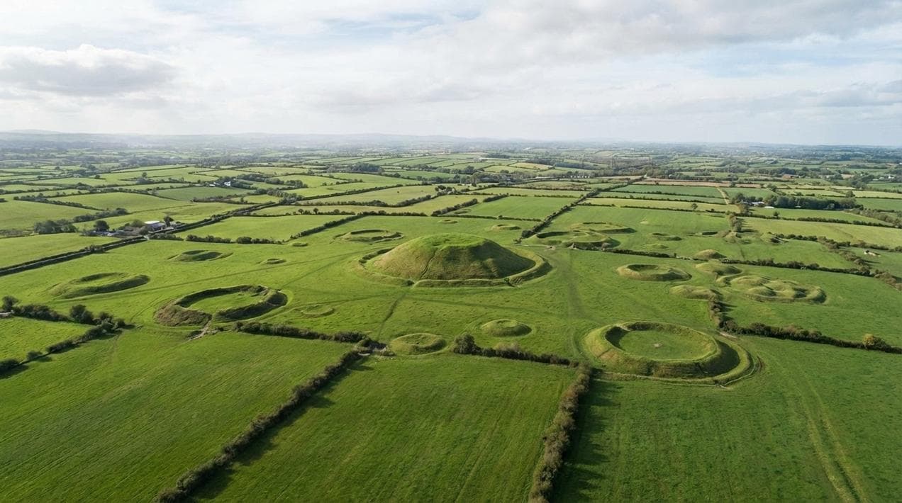 The ancient Royal Site of Rathcroghan in County Roscommon.
