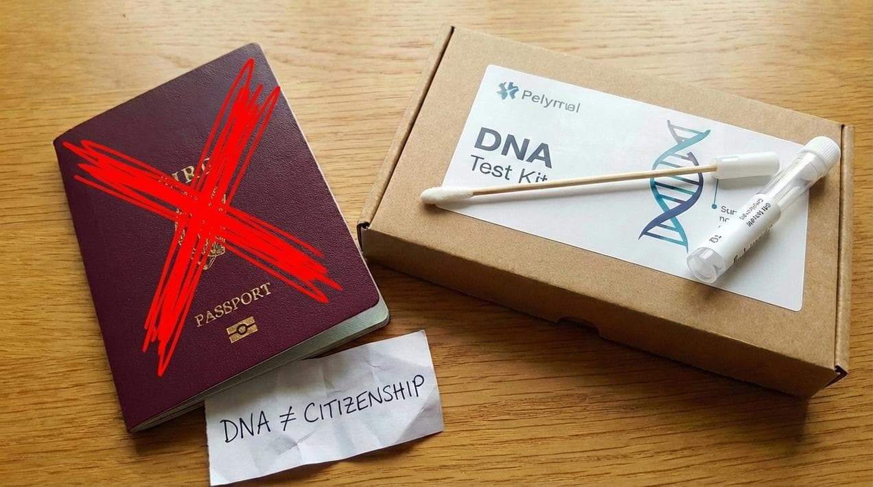 DNA tests are not accepted for Irish Citizenship applications.