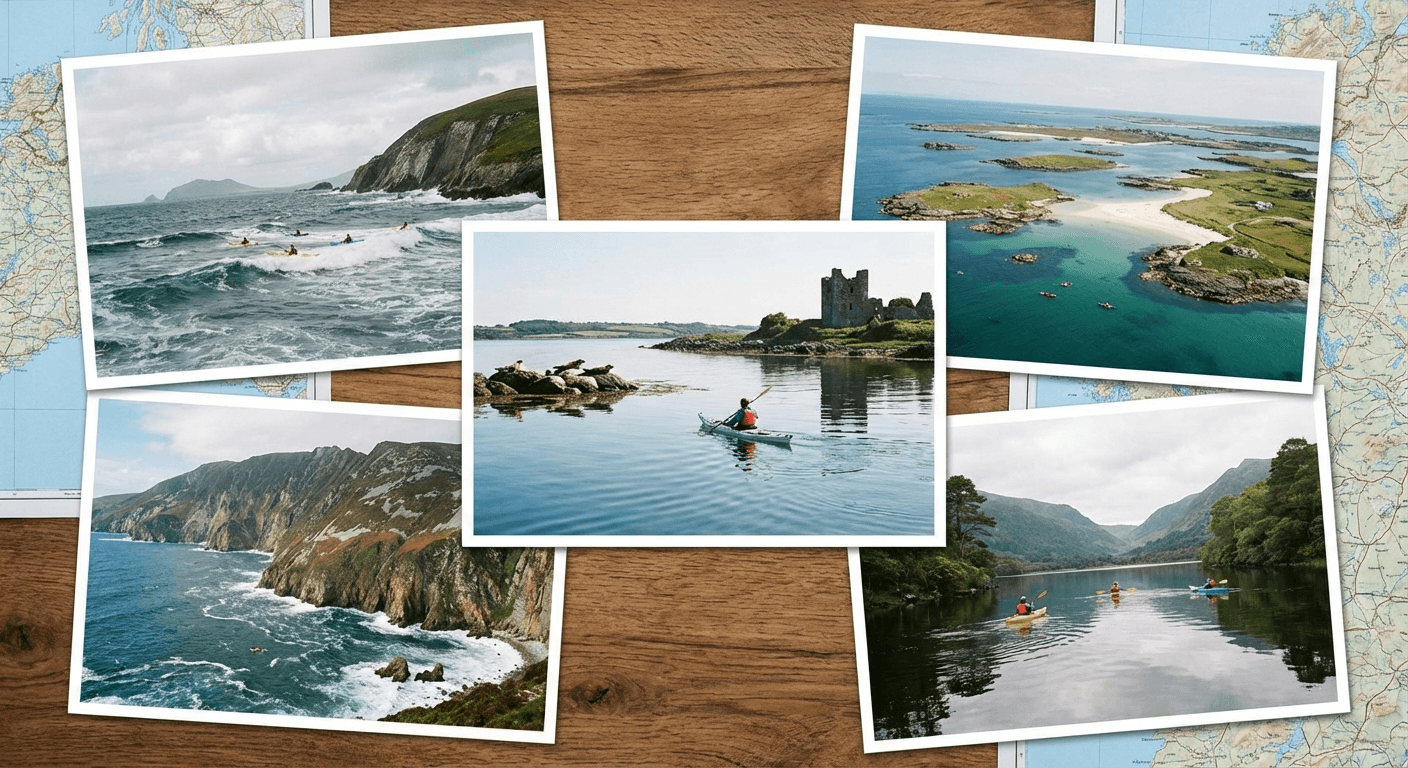 Ireland's top kayaking locations from Dingle to Donegal