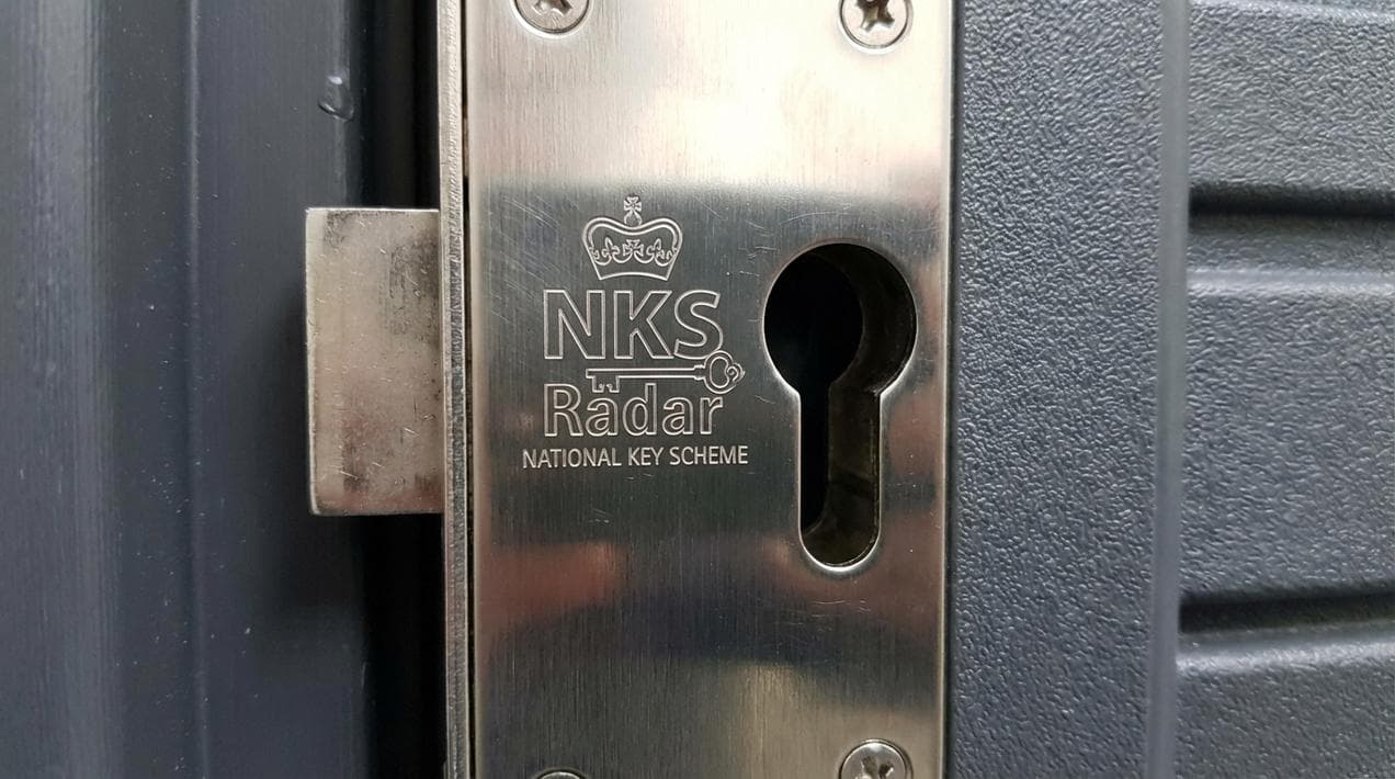 Using a Radar Key to open accessible toilets in Ireland.