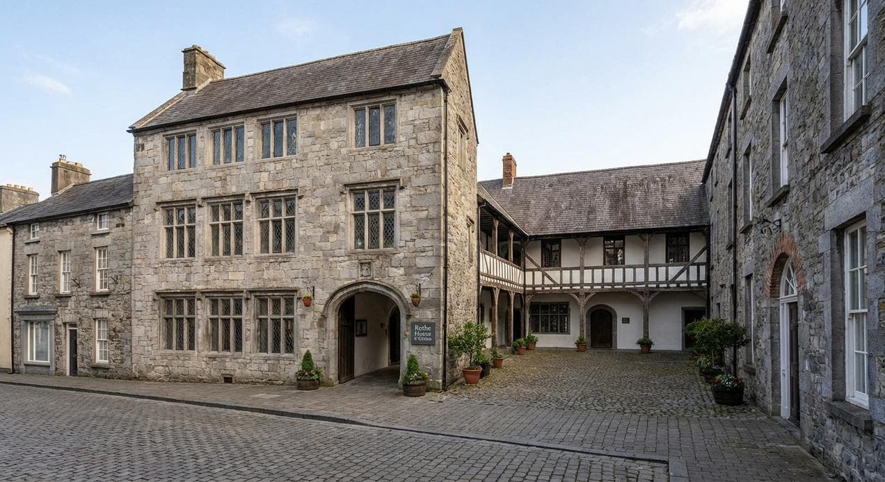 Rothe House in Kilkenny, home to the Kilkenny Genealogy Centre where Irish Americans can research their family history
