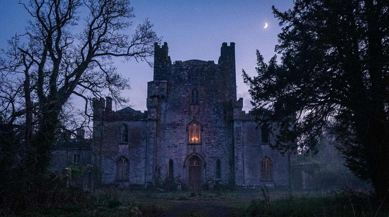Leap Castle in Offaly, known as Ireland's most haunted castle.