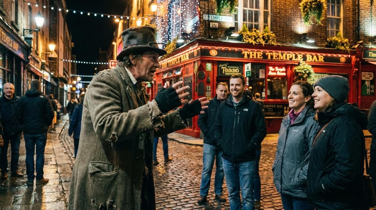 Zozimus Ghost Tour: Traditional storytelling in Dublin.