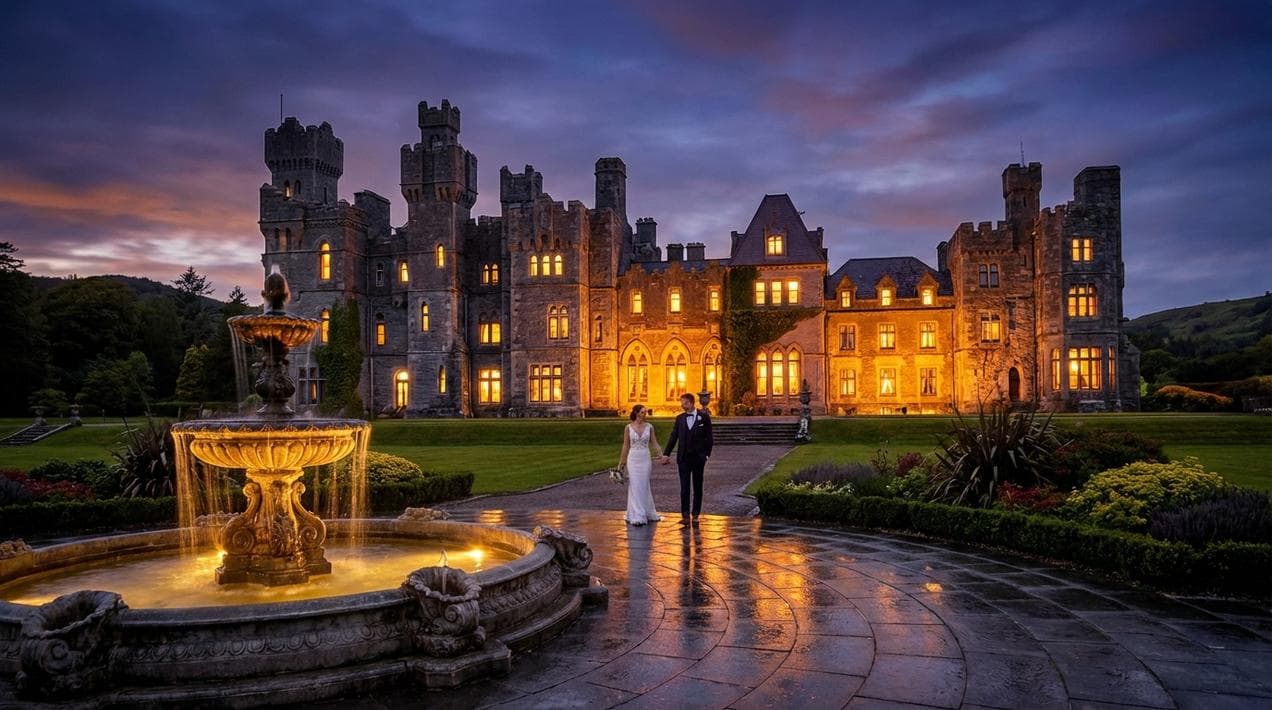 Arriving at one of Ireland's top luxury castle hotels.
